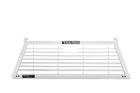 BackRack 99-23 Ford F-250/350 SD Louvered Rack Frame ONLY (Req. HW) - White - 12700W