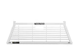 BackRack 17-20 Ford F-250/350/450 SD Louvered Rack Frame ONLY (Req. HW) - White - 12800W