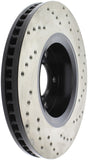 StopTech 11/05+ Infinity FX 35/45 SportStop Drilled Front Right Rotor - 128.42092R