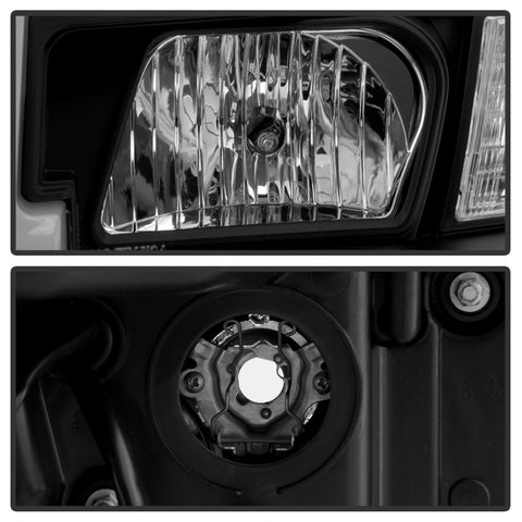 Spyder 04-15 Nissan Titan High-Power LED Module Equipped Headlights - Black (PRO-YD-NTI04PL-BK) - 5088406