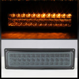 xTune GMC Yukon 92-93 Crystal Headlights w/ Corner & LED Bumper Smoke HD-JH-GMCCK88-LED-AM-SM-SET - 5073556