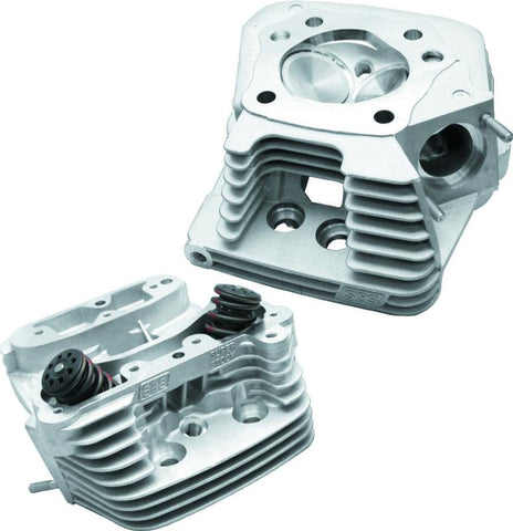 S&S Cycle 84-99 BT Super Stock Cylinder Head Kit For 3-1/2in and 3-5/8in Bore - Natural - 90-1004