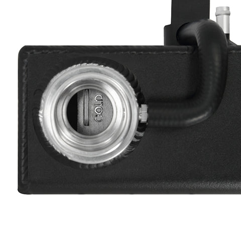 Mishimoto 2011+ Dodge Charger/Challenger / Chrysler 300C Alum Expansion Tank - Micro-Wrinkle Black - MMRT-MOP-11EMWBK