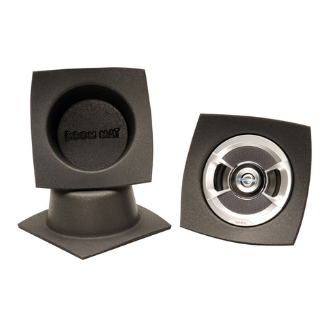 DEI Speaker Baffles 5.25in Round 6.5in Wide 6.5 Height 2.5in Deep Pair - 50321