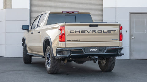Borla 22-23 Chevrolet Silverado 1500 ZR2 & AT4X 6.2L CC SB 147.5in WB Touring Cat-Back - 140913