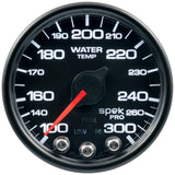 Autometer Spek-Pro - Nascar 2-1/16in Water Temp 100-300F Bcb Ecu - P54632