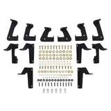 Westin/HDX 07-17 Jeep Wrangler Unlimited Drop Nerf Step Bars - Textured Black - 56-13295