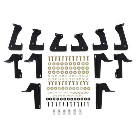 Westin/HDX 07-17 Jeep Wrangler Unlimited Drop Nerf Step Bars - Textured Black - 56-13295