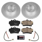 Power Stop 05-08 Porsche Boxster Front Z23 Evolution Sport Coated Brake Kit - CRK5162