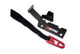 BuiltRight Industries 09-20 Ford F-150/Raptor (09-14 SuperCrew Only) Rear Seat Release - Black Strap - 100100