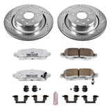 Power Stop 07-08 Infiniti G35 Rear Z26 Street Warrior Brake Kit - K2986-26