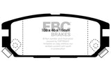 EBC 91-93 Dodge Stealth 3.0 4WD Yellowstuff Rear Brake Pads - DP4987R