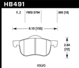 Hawk Performance Ceramic Street Brake Pads - HB491Z.693