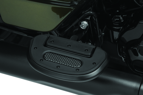 Kuryakyn Heavy Industry Passenger Floorboard Without Adapter Black - 7046