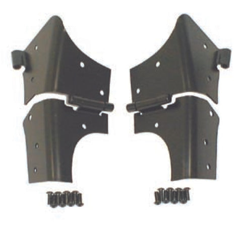 Rugged Ridge 97-06 Jeep Wrangler TJ Black Windshield Hinges - 11209.02
