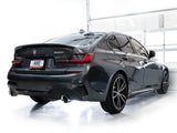 AWE Tuning 19-23 BMW 330i / 21-23 BMW 430i Base G2X Track Edition Axle-Back Exhaust - Chrome Silver - 3020-32429