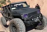 Oracle 7in High Powered LED Headlights - Black Bezel - ColorSHIFT - 5769-330