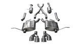 Corsa 2014-2021 Jeep Grand Cherokee Summit Edition Polished 2.5in Dual Rear Exit Cat-Back Exhaust - 14992
