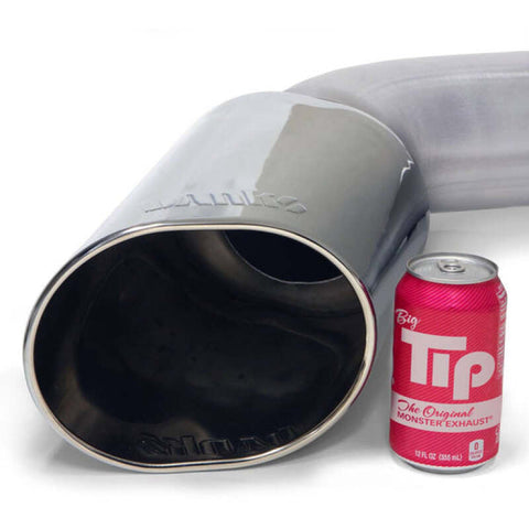 Banks Power 19-23 Dodge Ram Crew Cab 6.7L Cummins Monster Exhaust - SS Single Exhaust w/ Chrome Tip - 49798