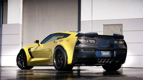 Borla 15 Chevy Corvette C7 ZO6 6.2L w/o AFM w/ NPP ATAK Quad RD RL IC Tips Center Rear Exit Exh - 11903