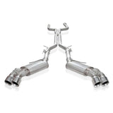 Stainless Works 2016+ Chevy Camaro SS 6.2L 3in Redline Catback w/AFM Valve NPP Valve 4in Quad Tips - CA16AVCBR