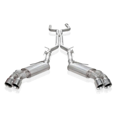 Stainless Works 2016+ Chevy Camaro SS 6.2L 3in Redline Catback w/AFM Valve NPP Valve 4in Quad Tips - CA16AVCBR