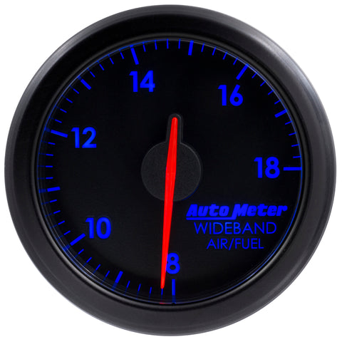 Autometer Airdrive 2-1/6in Wideband Air / Fuel Gauge 10:1-17:1 ARF Range - Black - 9178-T
