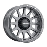 Method MR605 NV 20x10 -24mm Offset 8x6.5 121.3mm CB Gloss Titanium Wheel - MR60521080824N