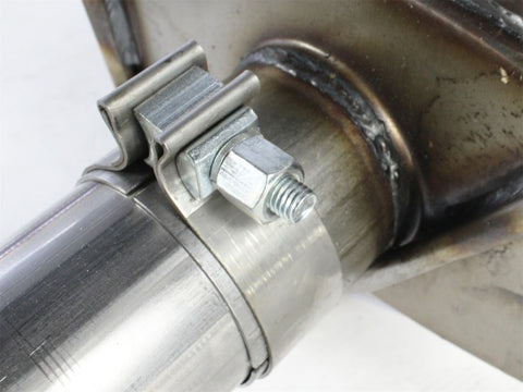 aFe MACHForce XP Exh CB, Stainless steel GM Silverado/Sierra 1500 2014 V*-5.3/6.2L Polished tip - 49-44038-P