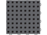 WeatherTech TechFloor - 12in X 12in Tiles - Dark Grey/Black **Order in Qtys of 10 - 51T1212 DG-BK