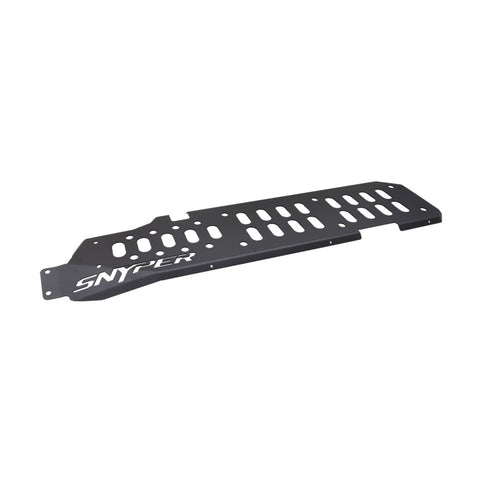 Westin/Snyper 07-17 Jeep Wrangler Unlimited Gas Tank Skid Plate - Textured Black - 42-21055