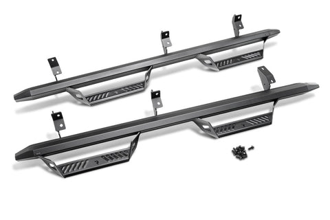 N-Fab Predator Pro Step System 15.5-17 Dodge Ram 1500 Quad Cab - Tex. Black - PRD1571QC-TX