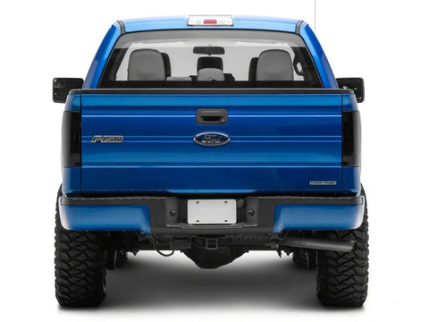 Raxiom 09-14 Ford F-150 Styleside Axial Series LED Tail Lights- Black Housing- Smoked Lens - T582534
