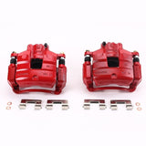 Power Stop 2017 Buick LaCrosse Front Red Calipers w/Brackets - Pair - S5546