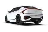 Rally Armor 25-26 Kia EV6 Base Light/GT/GT-Line Black Mud Flap - Metallic Black Logo - MF151-UR-BLK-MBK