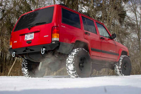 Fishbone Offroad 84-01 XJ Jeep Cherokee Bullhead Rear Bumper - FB22079