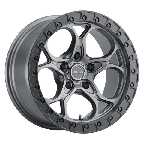 Weld Off-Road W107 17X9.0 Ledge 5X127 ET00 BS5.00 Satin Gun 71.5 - W10779075500