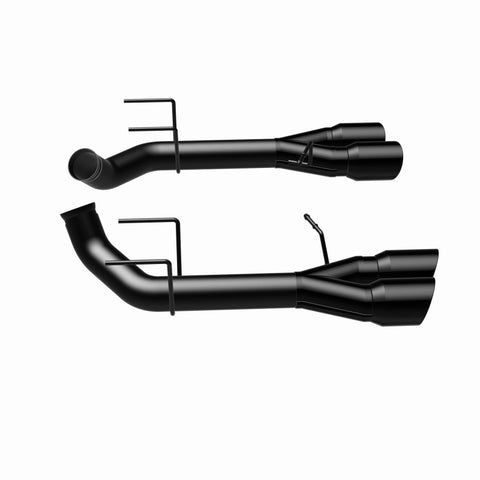 MagnaFlow 13 Ford Mustang Shelby GT500 V8 5.8L Quad Split Rear Exit Stainless Cat Back Perf Exhaust - 15177