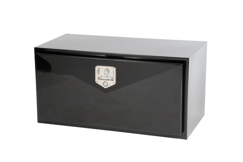 Deezee Universal Tool Box - HD Underbed Black Steel 18X18X36 - DB-2601