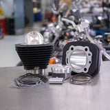 S&S Cycle 86-21 Sportster Models High Compression 1250cc Conversion Kit - Wrinkle Black - 910-0692