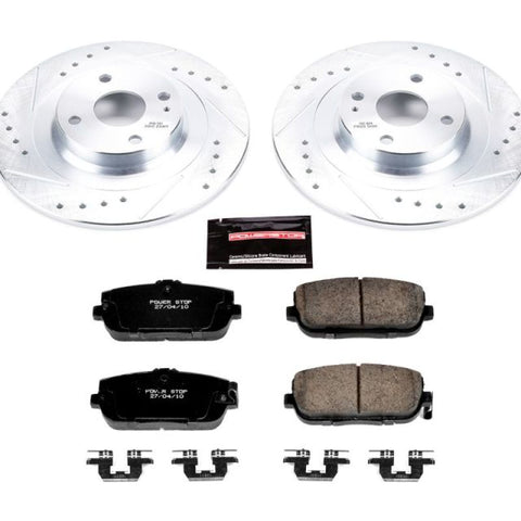 Power Stop 17-19 Fiat 124 Spider Rear Z23 Evolution Sport Brake Kit - K7362