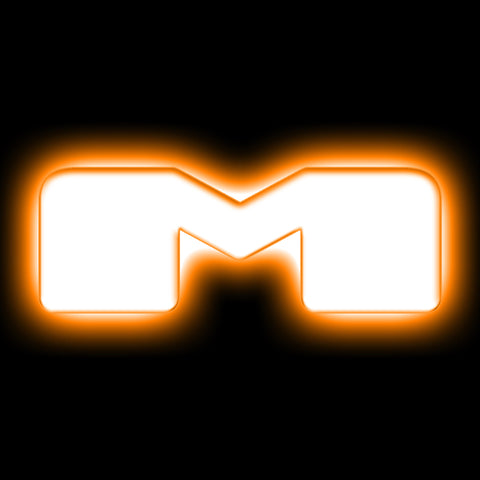 ORACLE Lighting Universal Illuminated LED Letter Badges - Matte Wht Surface Finish - M - 3140-M-005