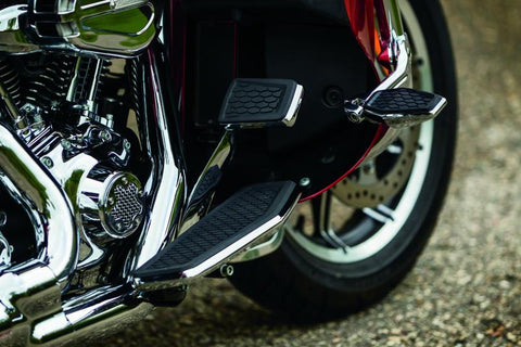 Kuryakyn Hex Brake Pedal Pad FL Models Chrome - 5914