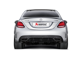 Akrapovic 15-17 AMG C63 Estate Evolution Line Cat Back (Titanium) w/ Carbon Tips (Req. Link Pipe) - MTP-ME/T/2H/1