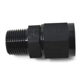 Russell Performance Straight AN Female to Male NPT (Black) - 614225