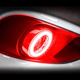 Oracle 05-10 Chrysler 300 Base Surface Mount LED Fog Light Halo Kit - Red - 1251-003