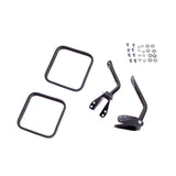 Omix Side Mirror Kit Black- 55-86 Jeep CJ Models - 11001.11
