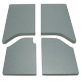 DEI 11-18 Jeep Wrangler JK 2-Door Boom Mat Headliner - 4 Piece - Gray - 50140