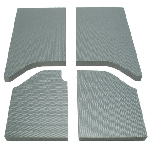 DEI 11-18 Jeep Wrangler JK 2-Door Boom Mat Headliner - 4 Piece - Gray - 50140