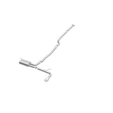 MagnaFlow Cat Back, SS, 2.5in, Street, Single Straight Pass. Polished 4in Tip, 2015 Ford Fusion 2.5L - 19096